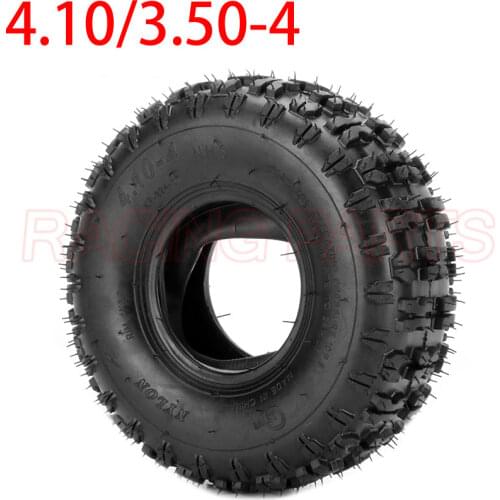 4.10/3.50-4 410/350-4 ATV Quad Go Kart 47cc 49cc Chunky 4.10-4 Tire inner tube Fit All Models 3.50-4 4" tire