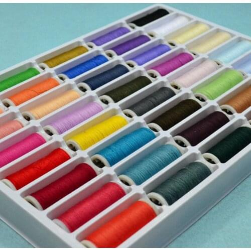 40pcs/Lot Multi-Color Thread Sewing Embroidery Cross Stitch Silk Threads Embroidery Line For Handmade Sewing DIY Accessories