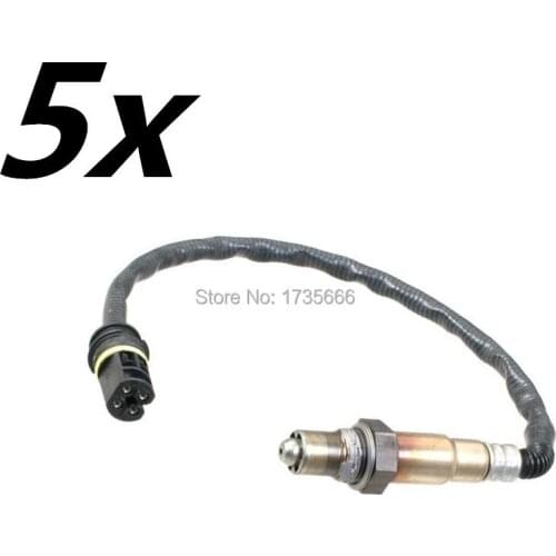 5PCS O2 Oxygen Sensor 0015400517 0258006272 0258986615 For Chrysler Crossfire Mercedes SLK320 C320 E320 SLK32 AMG E500