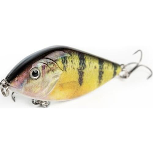 70mm 15.5g Slow Sinking Hard Jerkbait Fishing Lures Tackles Treble Hooks For Pike Crap Perch Pesca Wobbler Rattle Balls New 2021