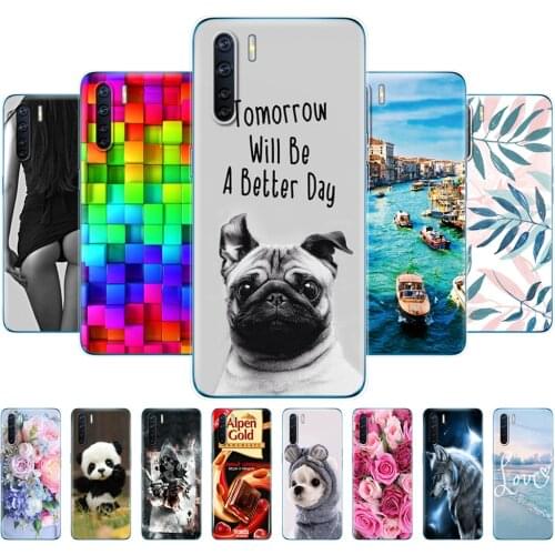 For OPPO A91 Case 6.4" Silicon Soft TPU Back Phone Cover For OPPO A 91 Capas OPPOA91 Case CPH2001 CPH2021 Protective Bags Bumper
