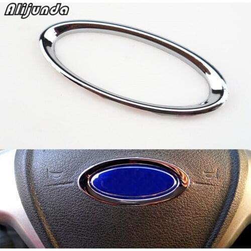 Car Steering Wheel Paillette Decoration Box Ring Case for Ford Focus 2 3 4 Fiesta Mondeo Ecosport Escape