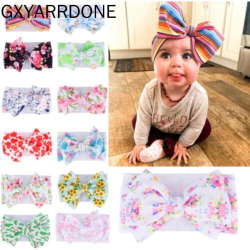 Baby Headband Baby Girl Headbands for Girls Bandeau Bebe Fille Baby Hair Accessories Baby Turban Bows Newborn Headband Headwrap