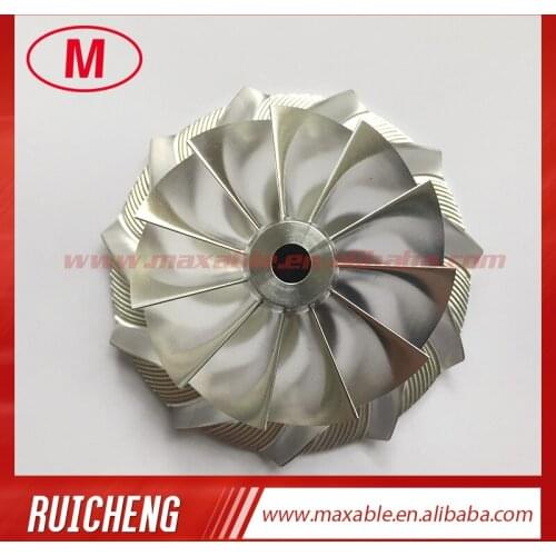 GT2871 452546-0005 53.11/70.98mm 11+0 blades Reverse turbo billet/milling/aluminum 2618 compressor wheel for 452546-0005/Trim56