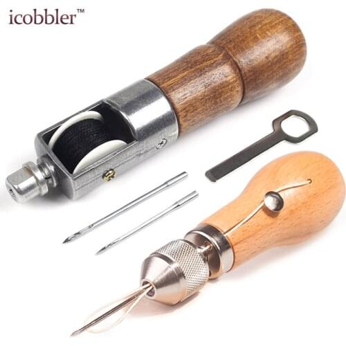 DIY Leather Sewing Tool Leather Waxed Thread for Hand Sewing Machine Leather Craft Edge Stitching Belt Strips Shoemaker Tools