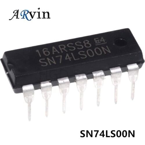 10PCS SN74LS00N DIP14 SN74LS00 74LS00N 74LS00 DIP Integrated IC