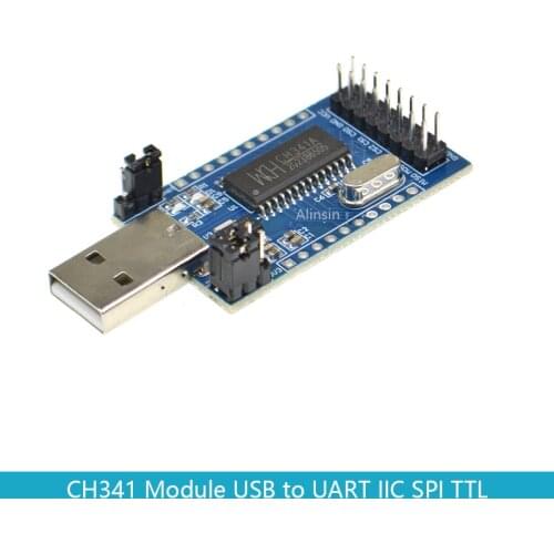 CH341 module USB to UART IIC SPI TTL ISP EPP/MEM parallel converter