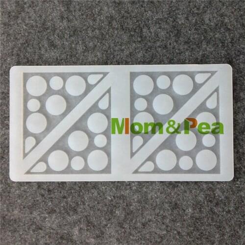 Mom&Pea CX065 High Quality Tri-angle Shaped Silicone Mold Chocolate Mold Cake Decoration