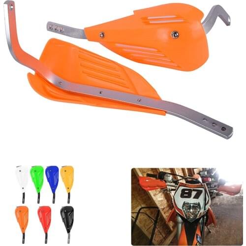 Motorcycle ATV Dirt Bike Handlebar HandGuard Hand Guards Protector Universal 22mm 7/8" plastic aluminum For KTM CRF YZF KXF