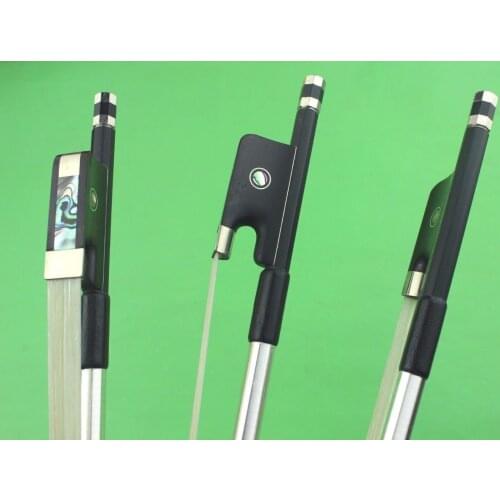 New PRO black Carbon fiber cello bow 4/4 full size ebony frog high quality