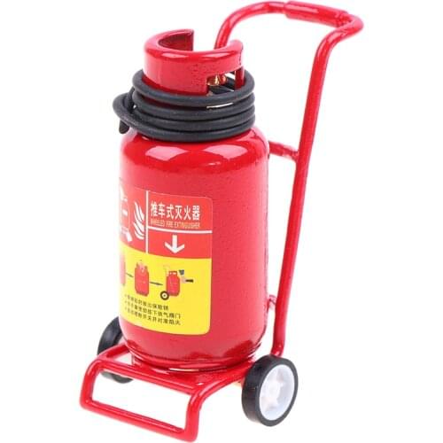 Fire Extinguisher Play Doll House Furniture Decor Accessories Cute Mini Toys 1:12 Miniature Dollhouse