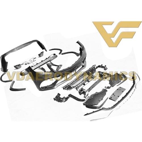 Suitable For 16-18 Benz X166 GLS350 GLS400 GLS500 VAD GLC63 Full Body Kit Front Rear Bumper Fender Flares
