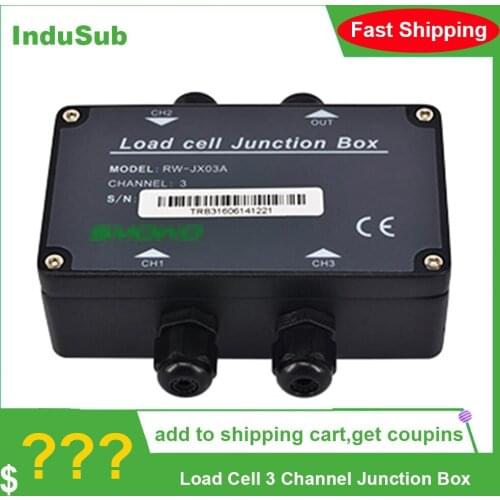RW-JX03A Summing Junction Load Cell 3 Channel Junction Box Multi-way Junction Box RWJX03A