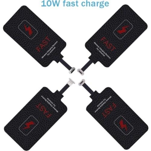 Universal Wireless Charging Receiver Patch Coil Charging Patch Type-C Receiver For Iphone Android quick Charge