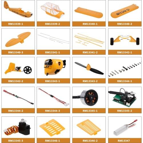 Wltoys XK A160 RC Airplane Parts Battery Circuit Compartment Cover Propeller Spinner Front Rear Landing Gear Wing Strut Fuselage