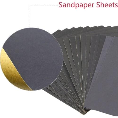 Grit 3000 5000 7000 Wet and Dry Sandpaper Polishing Abrasive Waterproof Paper Sheets 230*280mm