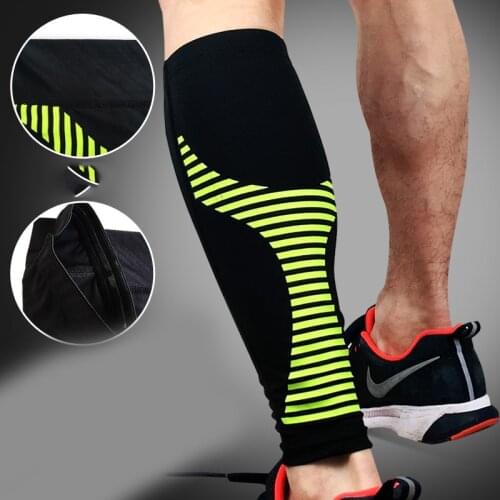 1PC Elastic Knee Calf Support Football Stockings Cycling Leg Sleeve Climbing Sports Running Sock Protector Shin Guard Legwarmer