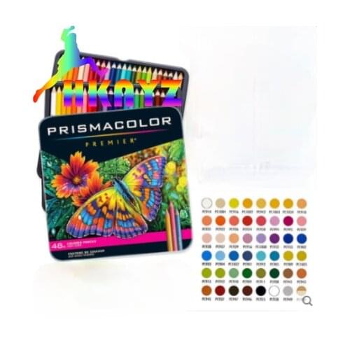 48/72/ Various patterns color new usa sanford lapis de cor oil color pencil big core prismacolor art paint color PC927 PC946