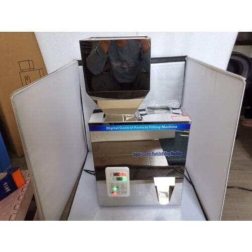 Automatic Food weighing packing machine 5-500g powder granular tea hardware materials filling machine Double vibrator version