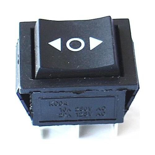 JOYING LIANG KCD4 Self-resetting Switch ON-OFF-ON Automatically Rebound 6-foot Rocker Switch Power 16A 250V AC
