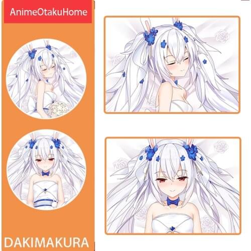 Anime Azur Lane USS Laffey Tashkent KMS U-110 SN Avrora Pillow Cover Hugging Pillowcase Otaku Bedding Dakimakura Pillow Case