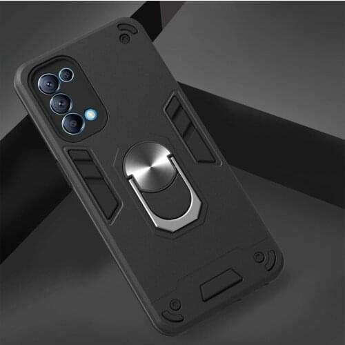 Magnet Ring Case For OPPO A52 A72 A92 A9 A5 2020 A11 A11X A92S A7X A7 A5S A37 Impact Slicone Case For OPPO F11 F9 Pro K3 K5