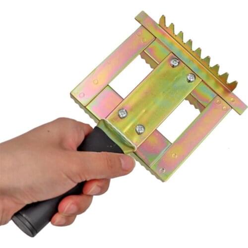 Cattle Sheep Double Sided Metal Antipruritic Brush Cleaning Animals Anti Rust Itching Rake Comb Grooming Dematting Stripper