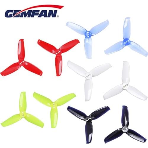 4Pairs 8PCS Gemfan Flash 2540 2.5x4 2.5 Inch 3-Blade Propeller 1.5mm RC Drone FPV Racing Duct Whoop BumbleBee MX-C Taycan