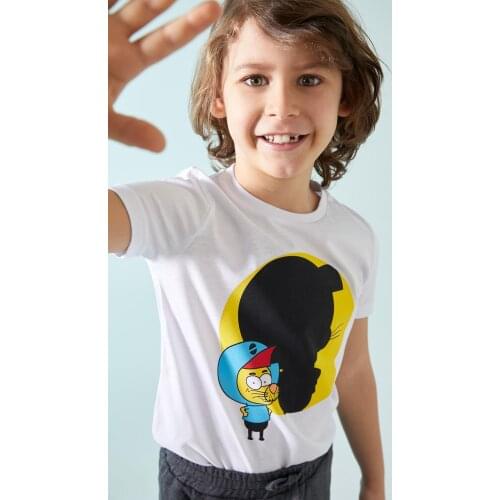 King Sakir Boy Clothing Tshirt Kids Tops Children T-shirts for Baby Boys Short sleeve Tshirts Toddlers Tops For Summer Spring
