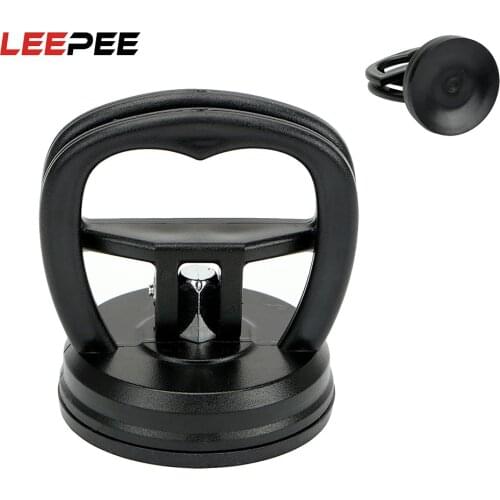 LEEPEE Car Repair Car Dent Remover Puller Strong Suction Cup Mini Locking Glass Metal Lifter Useful Auto Body Dent Removal Tools