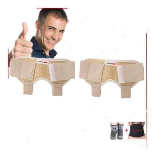 2pcs Medical adult inguinal hernia belt for small intestinal inguinal hernia surgery elderly support mat with Kneepad,neck guard