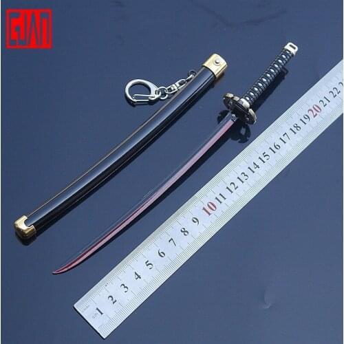 Alloy Sheathed Sword Weapon Model Button Pops Up Animation Peripheral Weapon Kurosaki Zangetsu Moonless Resolution Sheathed