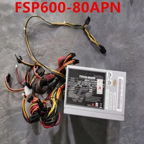 New Original PSU For FSP ATX 600W Power Supply FSP600-80APN