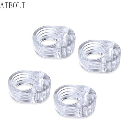 4PC Door Stopper Transparent Silica Gel Door Handle Buffer Baby Safety Children Protection Shockproof Pad Furniture Protective