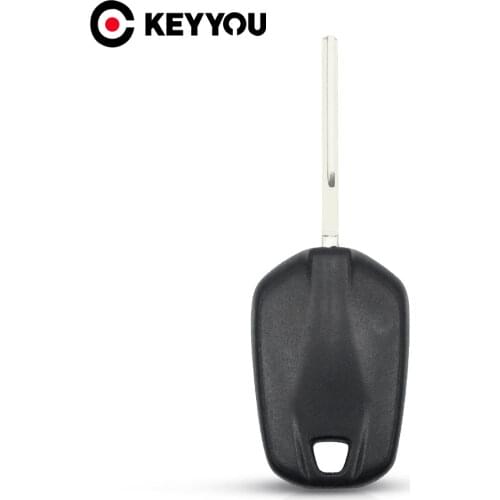 KEYYOU 10X Transponder Blank Car Key Shell Case Replacement Fob No Chip For Citroen For Peugeot 508 With HU83 Blade