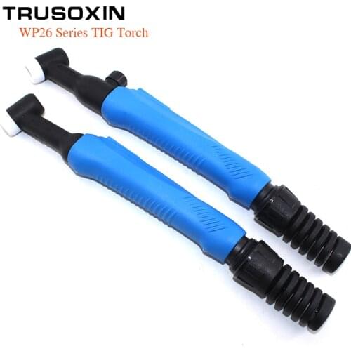 TIG Welding machine welder accessories/parts WP26/WP26V EU style TIG welding torch/gun head with Gas Valve