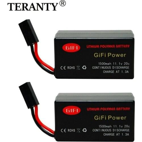 1-5pcs 11.1V 1500mAh 20C Recyclable High Power LiPo Battery Designed for Parrot AR.Drone 2.0 Quadcopter Long Flight Time