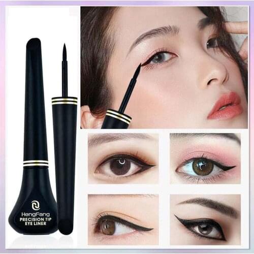 1Pcs NEW Black Long-lasting Waterproof Eyeliner Liquid Eye Liner Pen Pencil Makeup Cosmetic Beauty Tool Easy to Wear Maquillaje