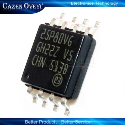 10piece M25P80-VMW6G M25P80V M25P80 25P80 SOP-8 In Stock