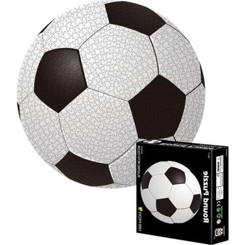 1000PCS Soccer Puzzle Montessori Toys Educational Cartoon Jigsaw Puzzles For Children Improve Cognitive Ability Toy