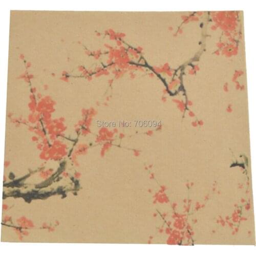 200PCS 10x10cm &13x13cm Pudding Bottle Sealing paper Mini Square kraft package paper gift paper