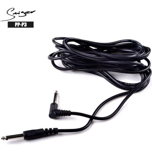 Smiger 1Pc Black Electrc Guitar Audio Cable PP-P 3/5/10M Guitar Amplifier Colorful Cable Bass Cable For Amplifier Guitar Bass