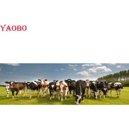 5d Diamond Embroidery Highland cattle Cross Stitch Mosaic Rhinestone Painting Diamond Painting Netherlands style Decor Home