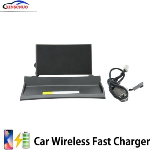 Car Accessories QI Wireless Charger Fast Charging Module For Jaguar XE/XF/XFL/F-PACE 2017-2018 Wireless Onboard Car Charging Pad