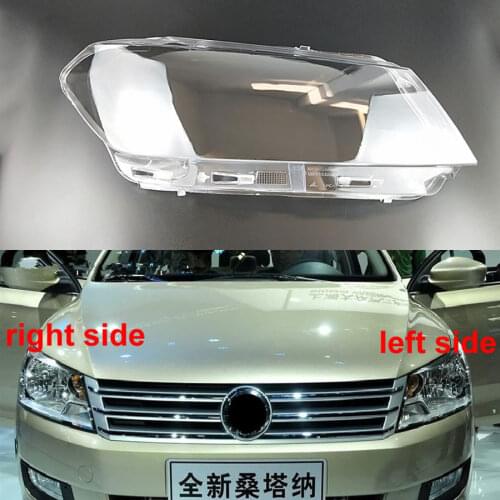 For Volkswagen VW Santana 2016 2017 2018 2019 Headlight Shell Lamp Shade Headlight Shell Headlamp Cover Glass