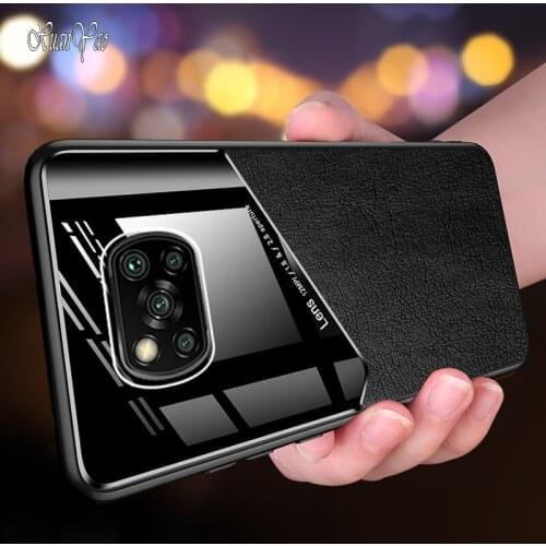 Poco X3 NFC Cover XUANYAO Cases For Xiaomi Poco X2 X3 Case Hard Metal Leather Coque For Xiaomi PocoPhone F1 F2 Pro Case M2 Pro