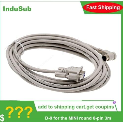 AB 2711-NC21 RS-232 Series A Revision B Communication cable D-9 for the MINI round 8-pin