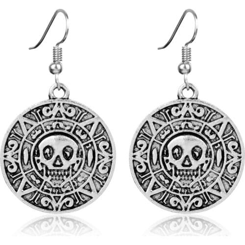 Fashion Jewelry Pirates of the Caribbean Earrings for Woman Accessories Drop Earrings