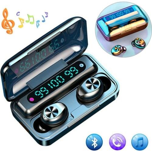 Bluetooth Earphones Mini In Ear Touch Control Headset Sport TWS Earbuds with Mic for iPhone Samsung LG Motorola Android Phones