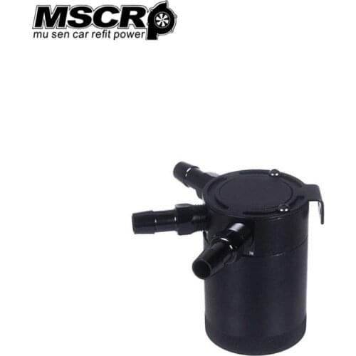MSCRP NEW RACING BAFFLED 3-PORT OIL CATCH CAN / TANK / AIR-OIL SEPARATOR MSCRP-YX01545
